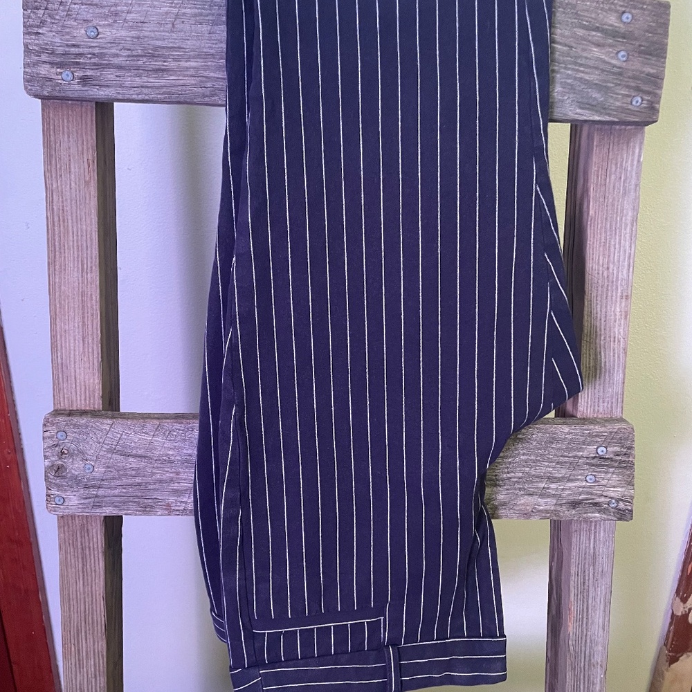Banana Republic pinstripe ankle Sloan pants size 8p